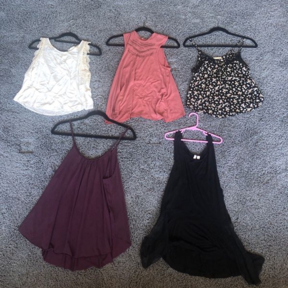 5 name brand tanks!